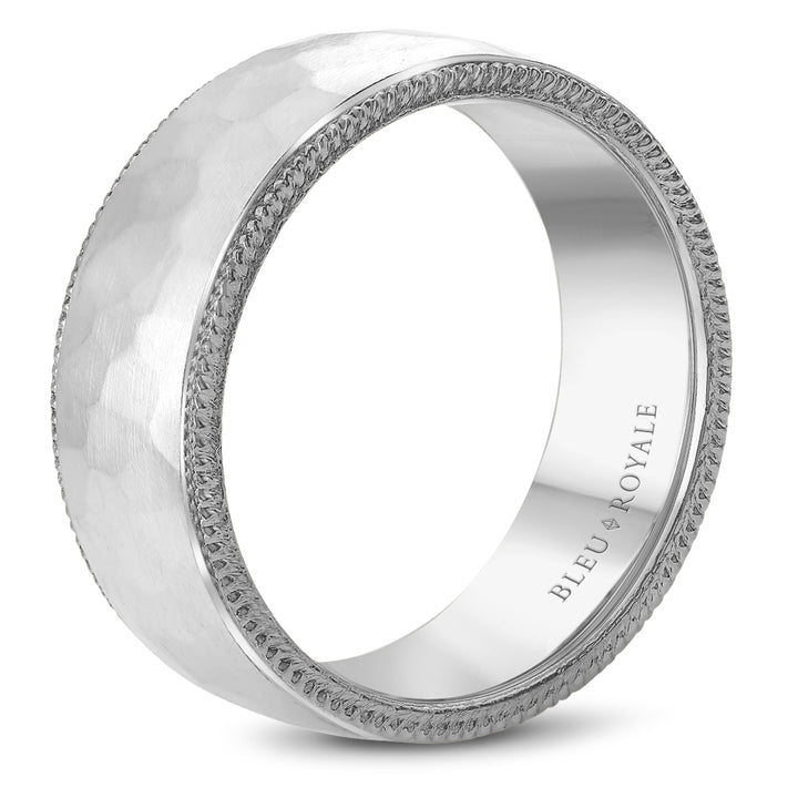 Bleu Royale Wedding Band