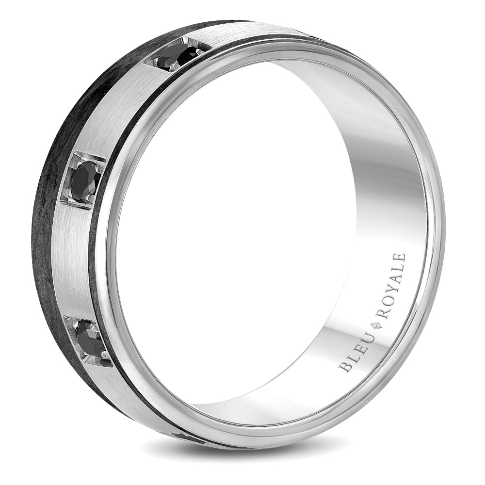 Bleu Royale Wedding Band