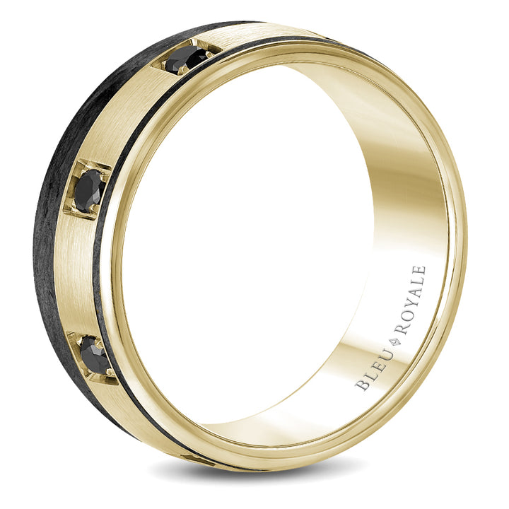 Bleu Royale Wedding Band