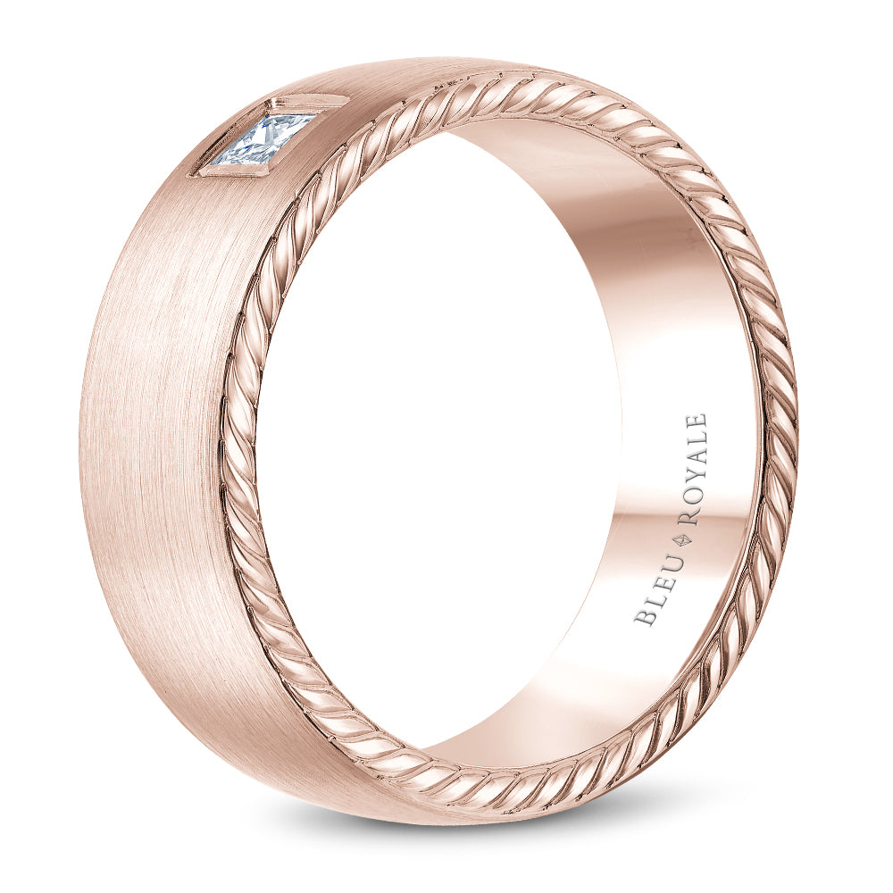 Bleu Royale Wedding Band