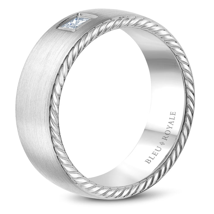 Bleu Royale Wedding Band