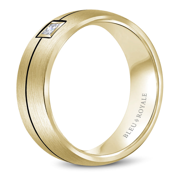 Bleu Royale Wedding Band