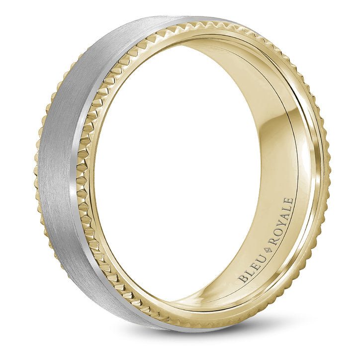 Bleu Royale Wedding Band