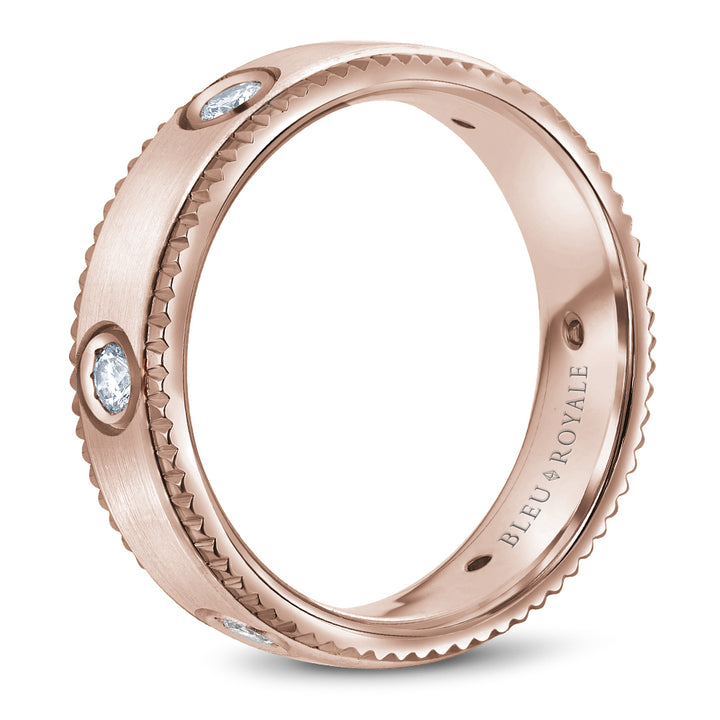 Bleu Royale Wedding Band