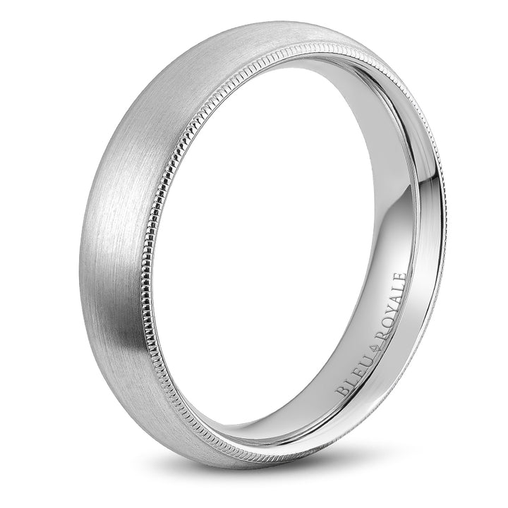 Bleu Royale Wedding Band