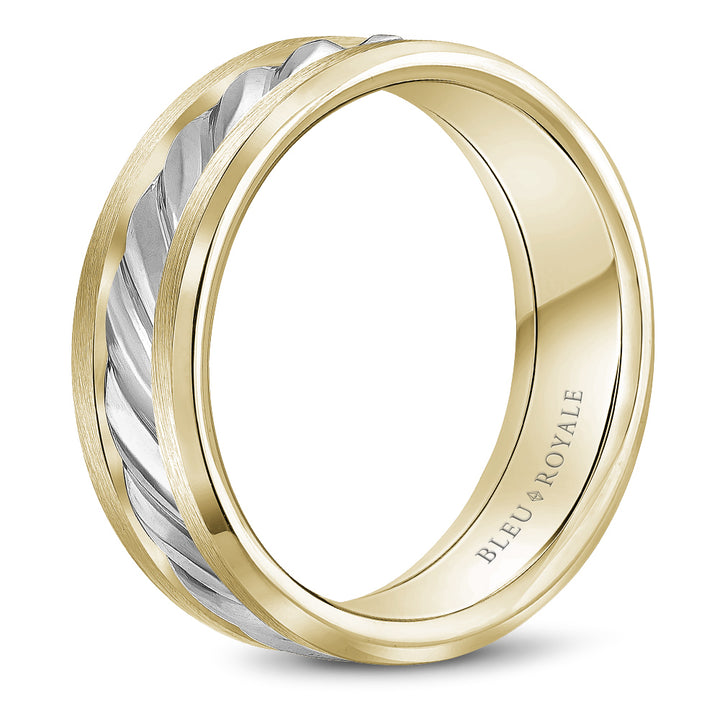 Bleu Royale Wedding Band