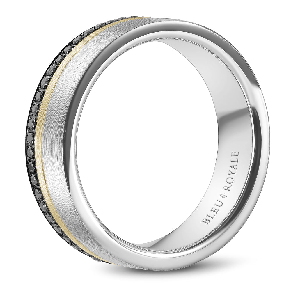 Bleu Royale Wedding Band