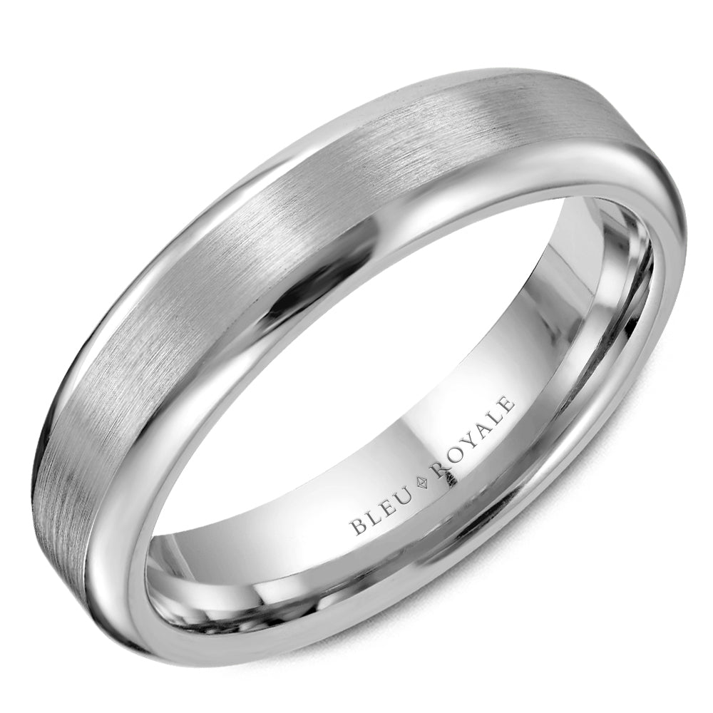 Bleu Royale Wedding Band