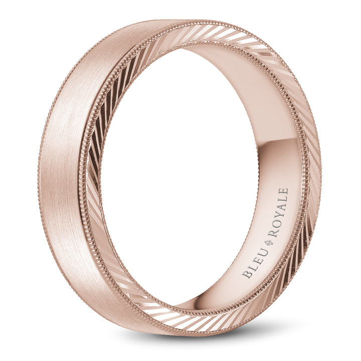 Bleu Royale Wedding Band