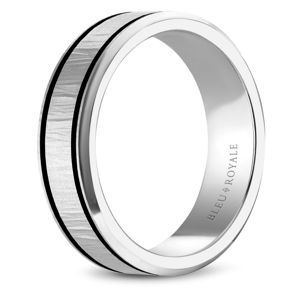 Bleu Royale Wedding Band