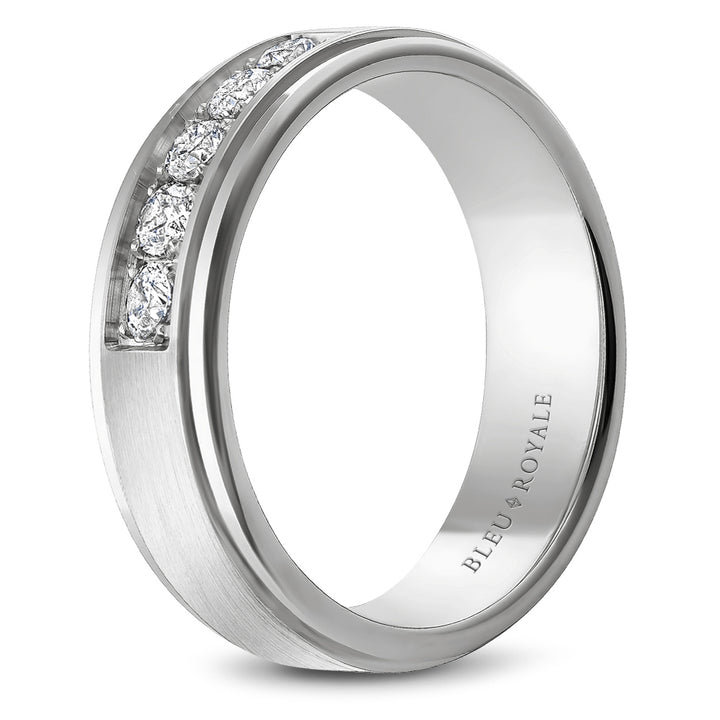 Bleu Royale Wedding Band