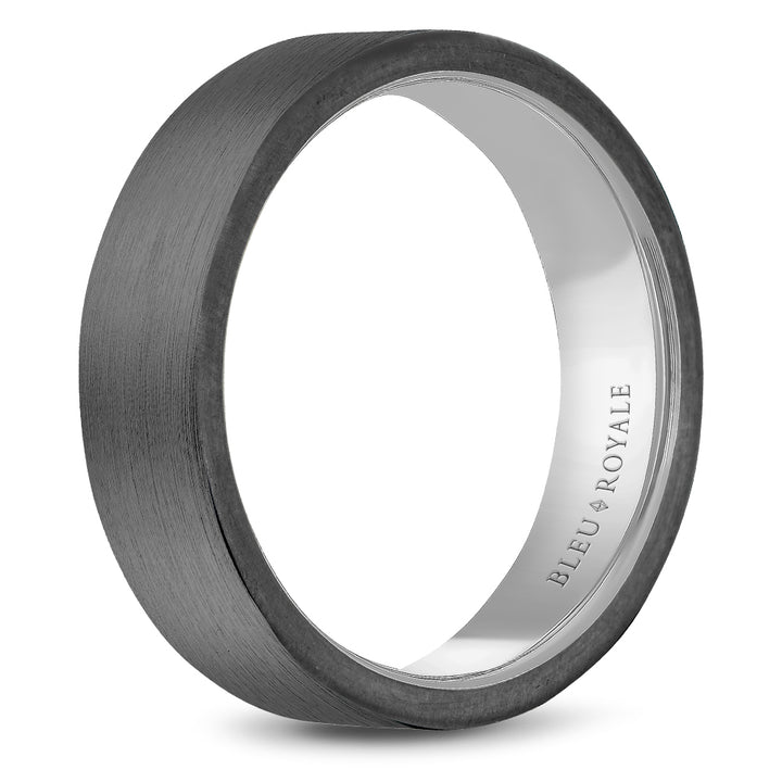 Bleu Royale Wedding Band