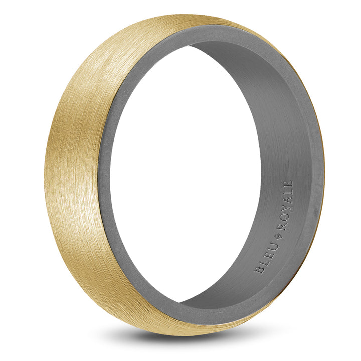 Bleu Royale Wedding Band