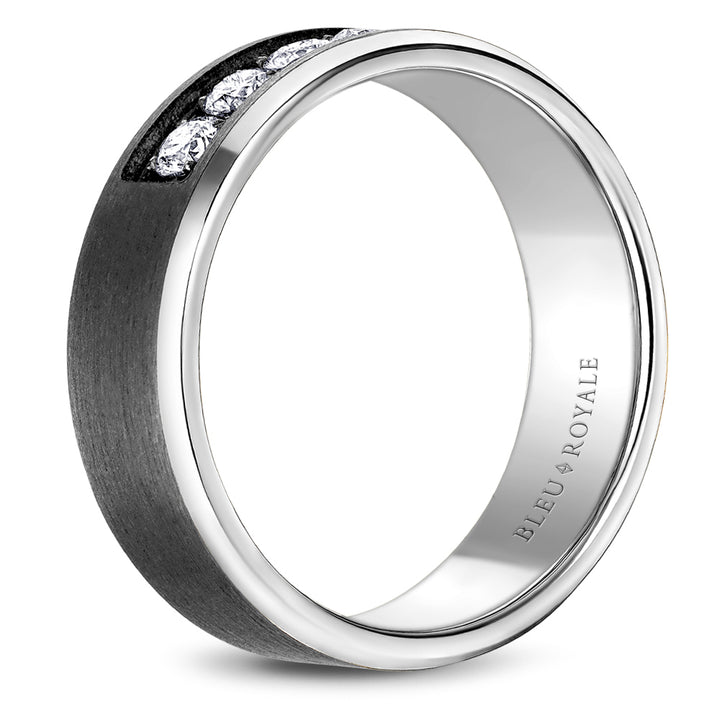 Bleu Royale Wedding Band