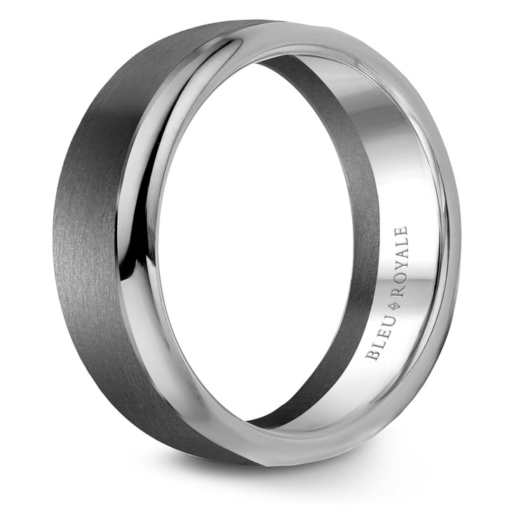 Bleu Royale Wedding Band