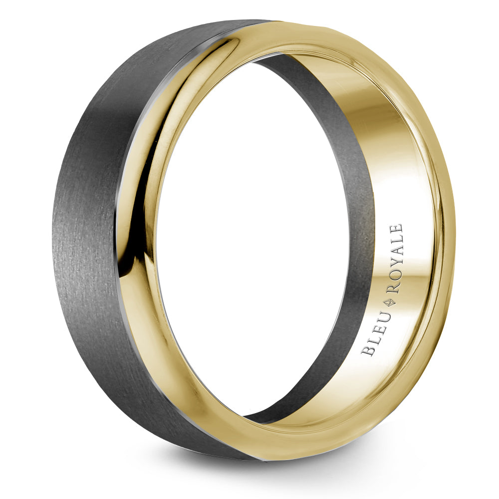 Bleu Royale Wedding Band