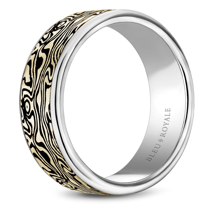 Bleu Royale Wedding Band