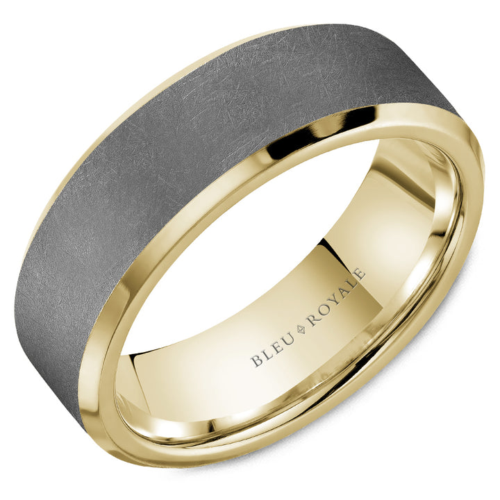 Bleu Royale Wedding Band