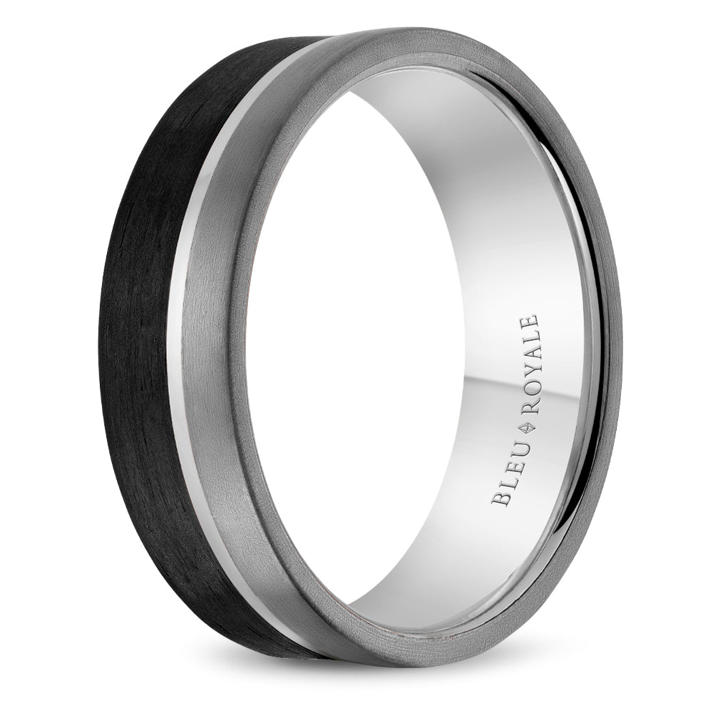 Bleu Royale Wedding Band