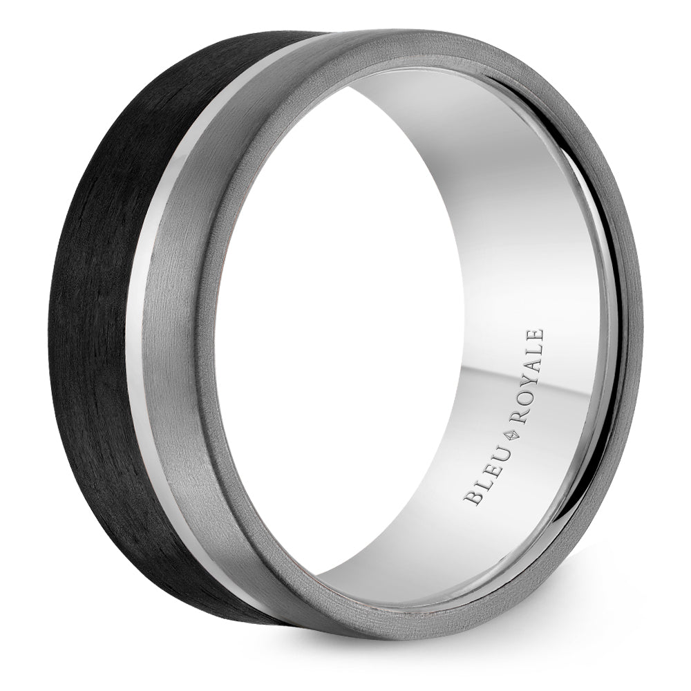 Bleu Royale Wedding Band