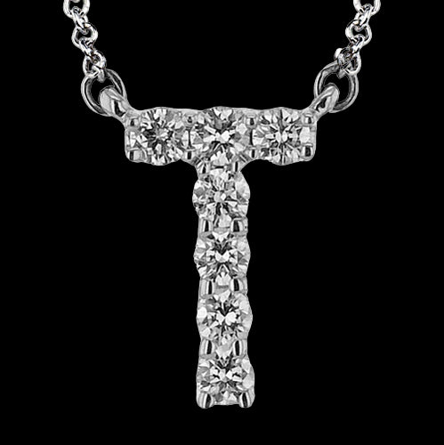 Pendant in 18k Gold with Diamonds