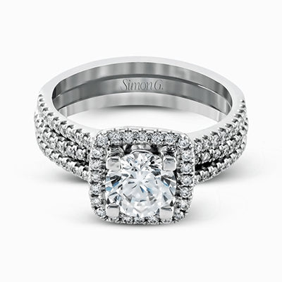 Wedding Set in 18k Gold with Diamonds