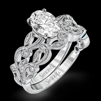 Wedding Set in 18k Gold with Diamonds
